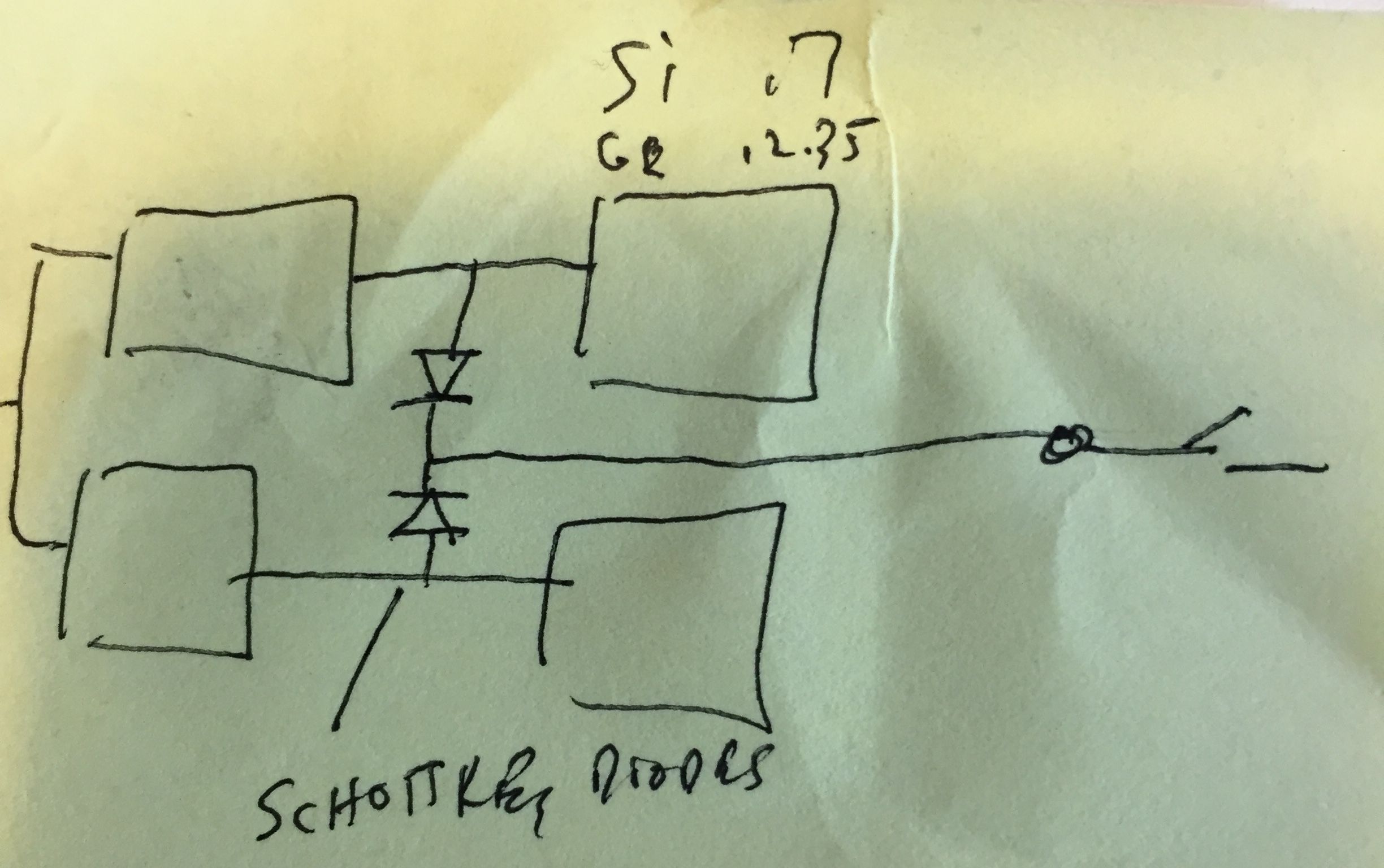 Batteries In Parallel Sketch